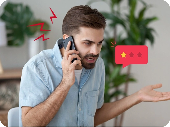 customer dissatisfaction