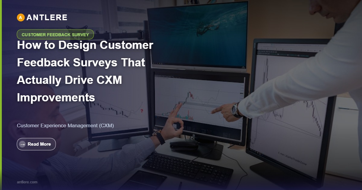 IT support team analyzing customer feedback survey results on a help desk dashboard