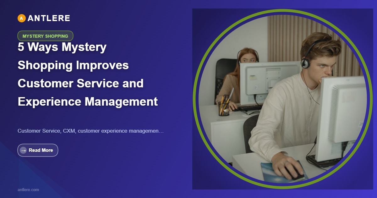 IT support team reviewing mystery shopping evaluation results on a help desk platform