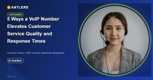 IT support agent managing a VoIP number on a softphone dashboard integrated with ITSM platform