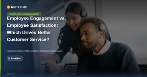 IT support team lead discussing what is employee engagement versus satisfaction at a service desk