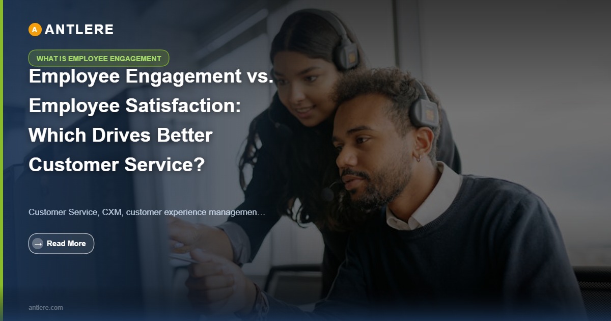 IT support team lead discussing what is employee engagement versus satisfaction at a service desk
