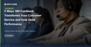 IT support team using 360 feedback to improve help desk performance and CSAT scores