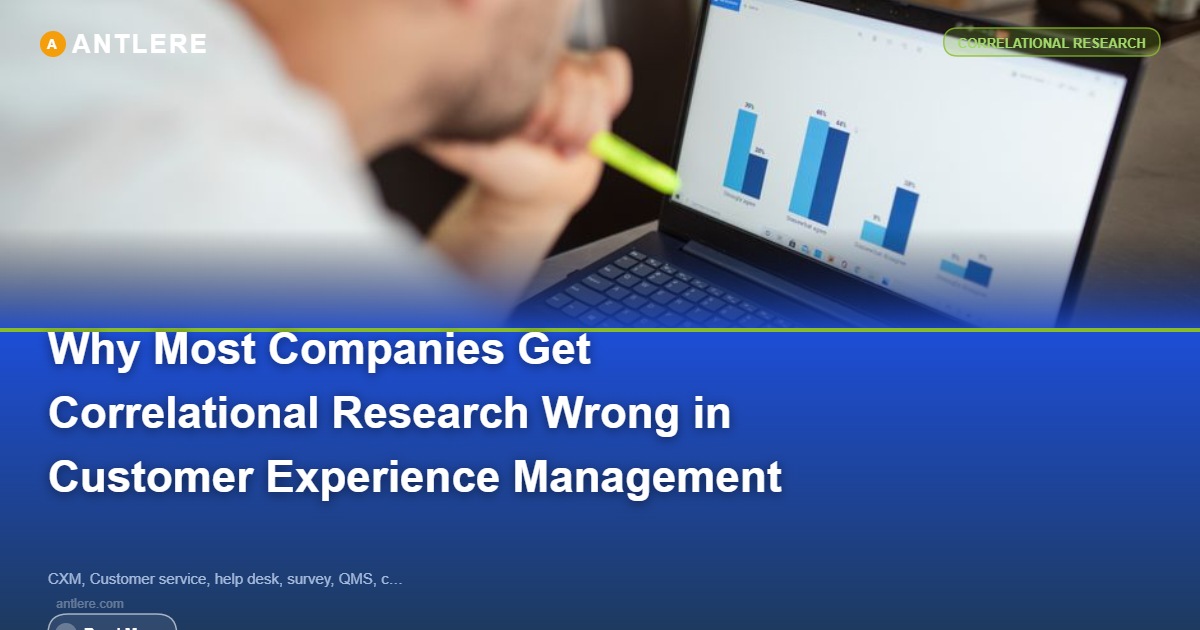 IT support team analyzing correlational research data across customer experience metrics