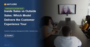 Inside sales vs outside sales comparison showing IT support team managing ticket queues