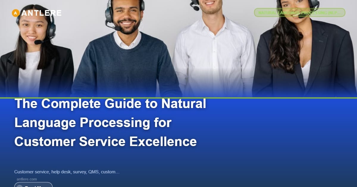 Natural language processing NLP workflow diagram for IT help desk customer service