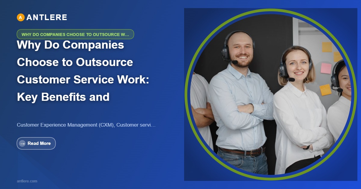 IT manager reviewing why companies choose to outsource customer service work in ITSM dashboard