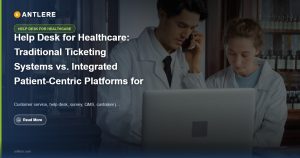 Healthcare IT support team managing a help desk for healthcare platform with clinical ticket queues and SLA dashboards