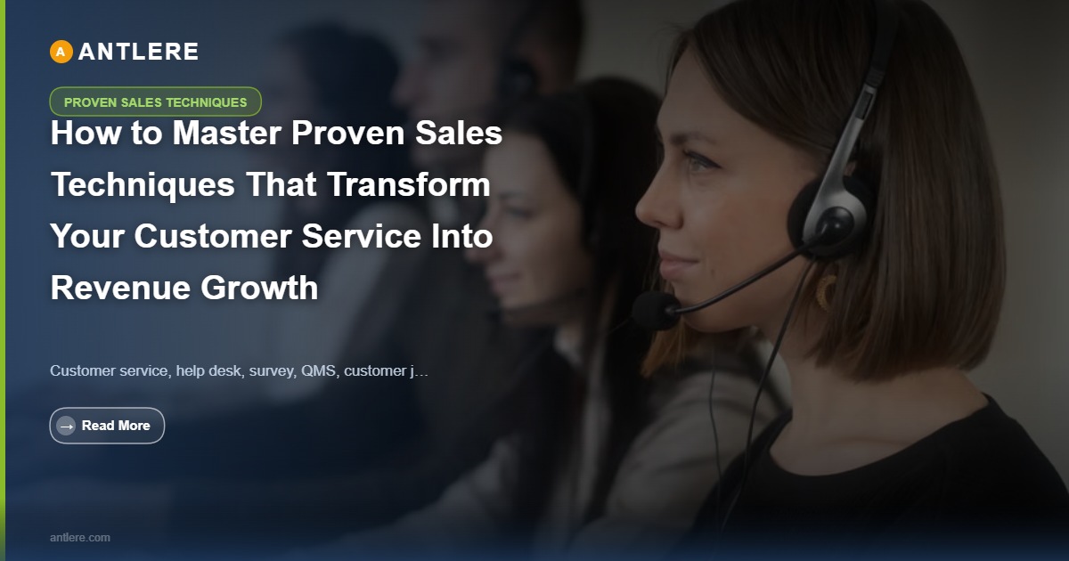 IT support team applying proven sales techniques to improve customer service outcomes