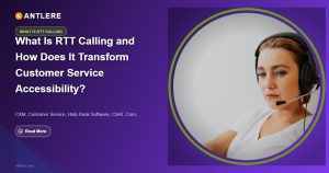 IT support agent using RTT calling to assist a hearing-impaired customer through a real-time text interface